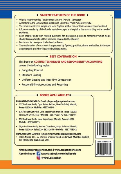 Produktbild: Costing Techniques and Responsibility Accounting