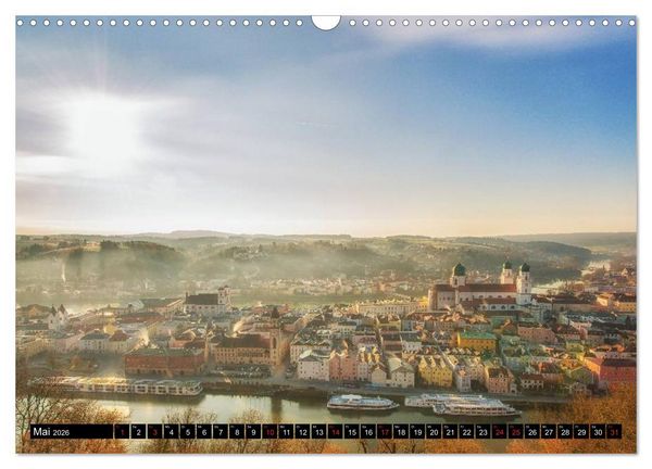 Produktbild: Passau, das Venedig Bayerns (Wandkalender 2026 DIN A3 quer), CALVENDO Monatskalender