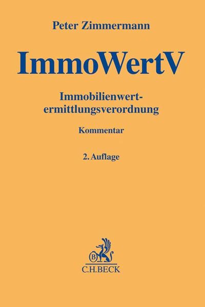Produktbild: Immobilienwertermittlungsverordnung. ImmoWertV
