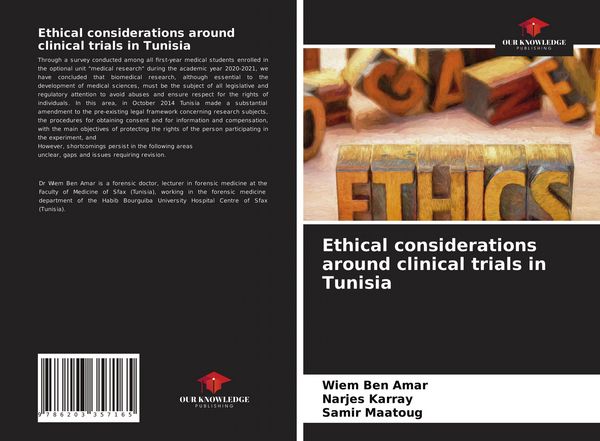 Produktbild: Ethical considerations around clinical trials in Tunisia
