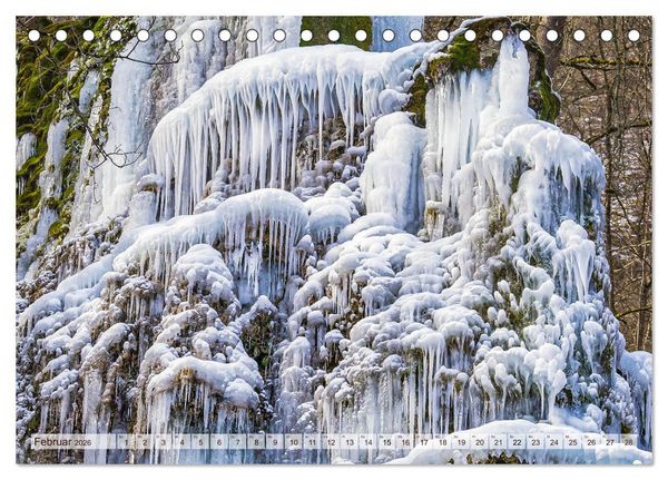 Produktbild: Wanderparadies Schw&auml;bische Alb (Tischkalender 2026 DIN A5 quer), CALVENDO Monatskalender