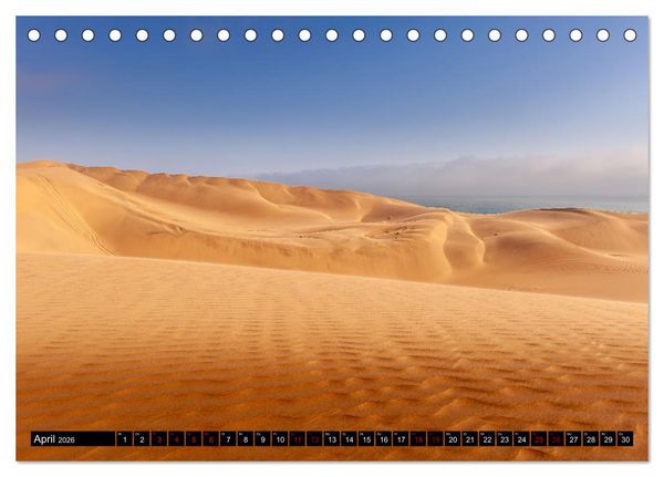 Produktbild: Namibia - Land der Kontraste (Tischkalender 2026 DIN A5 quer), CALVENDO Monatskalender