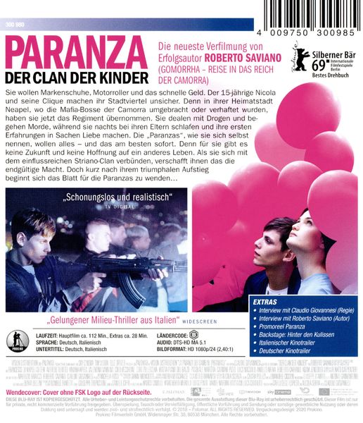 Produktbild: Paranza - Der Clan der Kinder