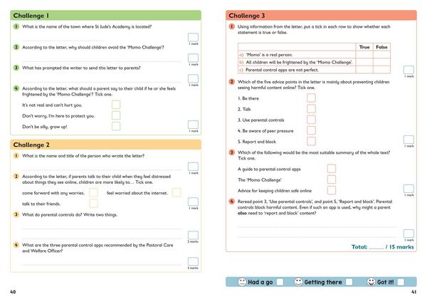 Produktbild: Year 6 Reading Comprehension SATs Targeted Practice Workbook
