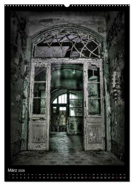 Produktbild: Lost Places Vergessene Orte (Wandkalender 2026 DIN A2 hoch), CALVENDO Monatskalender