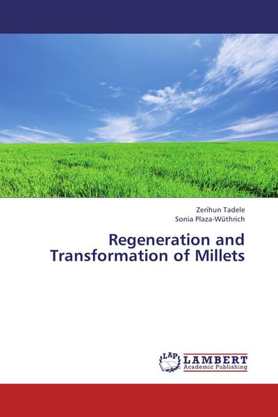 Produktbild: Regeneration and Transformation of Millets