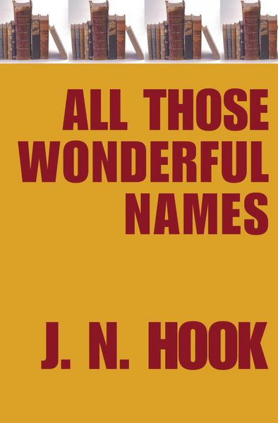 Produktbild: All Those Wonderful Names