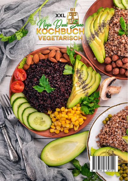 Produktbild: XXL Ninja Dual Zone Kochbuch Vegetarisch