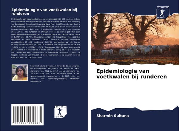 Produktbild: Epidemiologie van voetkwalen bij runderen