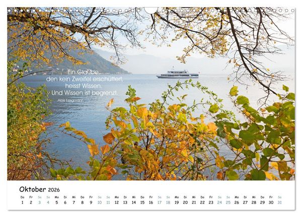 Produktbild: Christliche Bildpoesie 2026 (Wandkalender 2026 DIN A3 quer), CALVENDO Monatskalender