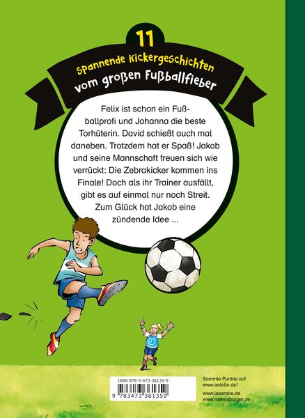 Produktbild: Leserabe Sonderausgaben - Die sch&ouml;nsten Leseraben-Fu&szlig;ballgeschichten
