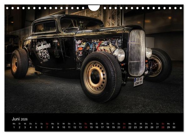 Produktbild: Custom Cars - Autos die begeistern (Wandkalender 2026 DIN A4 quer), CALVENDO Monatskalender
