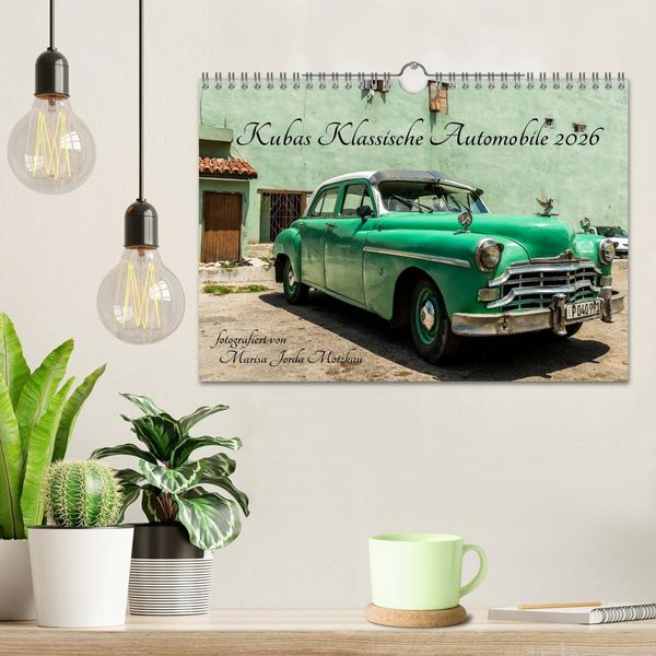 Produktbild: Kubas Klassische Automobile 2026 (Wandkalender 2026 DIN A4 quer), CALVENDO Monatskalender