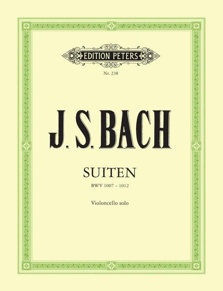Produktbild: Cello Suites BWV 1007-1012 for Cello Solo
