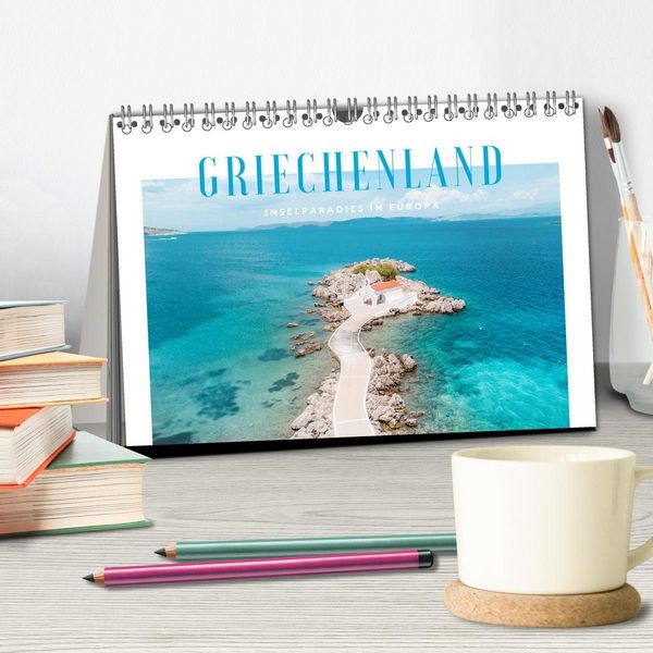 Produktbild: Griechenland - Inselparadies in Europa (Tischkalender 2027 DIN A5 quer), CALVENDO Monatskalender