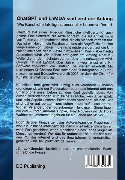 Produktbild: ChatGPT und LaMDA sind erst der Anfang