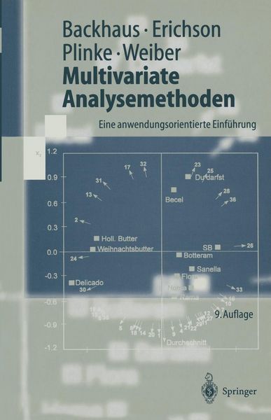 Produktbild: Multivariate Analysemethoden