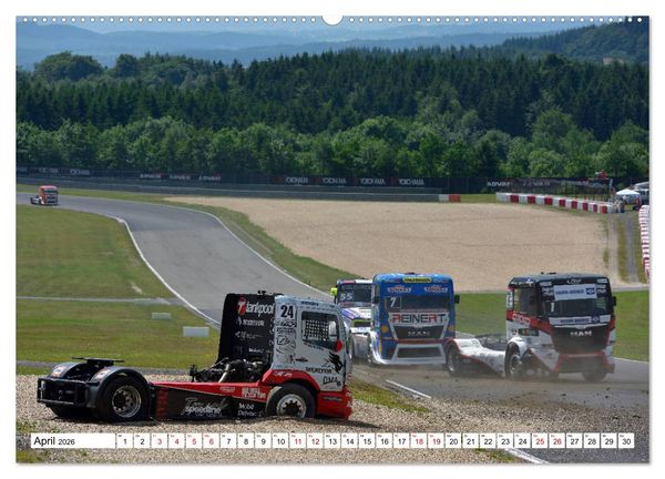 Produktbild: Abenteuer TRUCK RACING (Wandkalender 2026 DIN A2 quer), CALVENDO Monatskalender