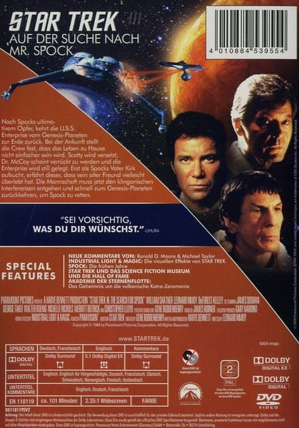 Produktbild: Star Trek 3 - Auf der Suche nach Mr. Spock