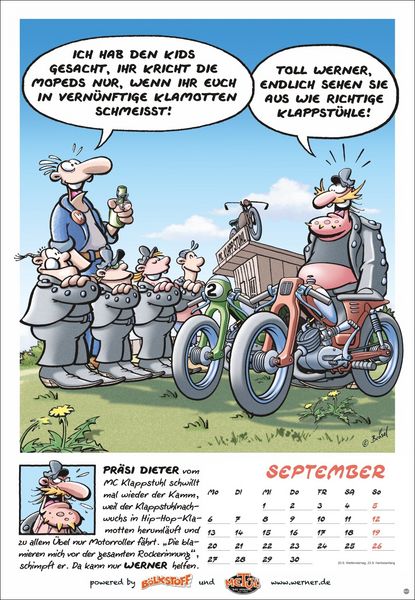 Produktbild: Werner Kalender 2027