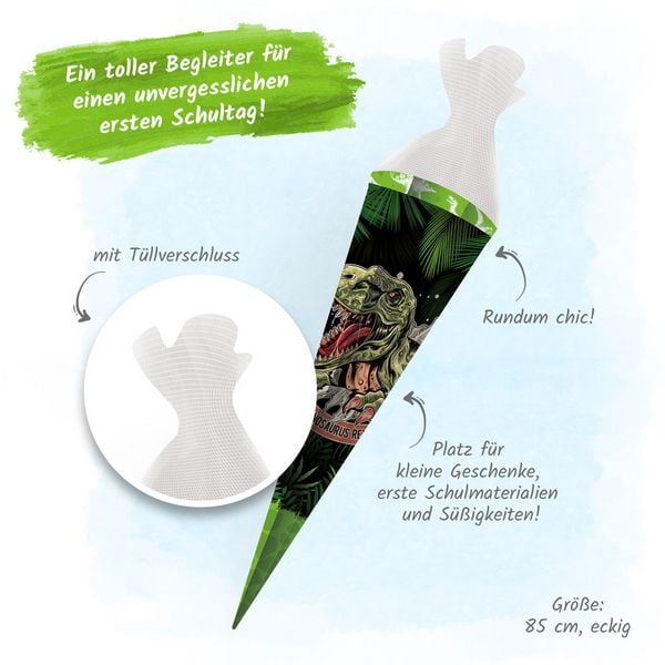 Produktbild: Tr&ouml;tsch Schult&uuml;te 85 cm Dino