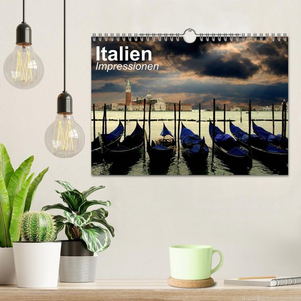 Produktbild: Italien &bull; Impressionen (Wandkalender 2026 DIN A4 quer), CALVENDO Monatskalender