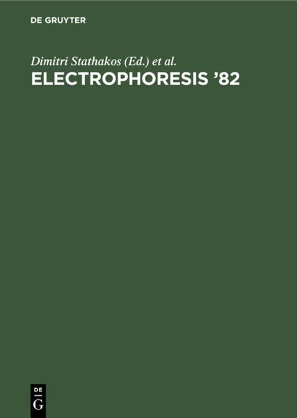 Produktbild: Electrophoresis &lsquo;82