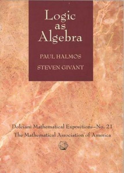 Produktbild: Logic as Algebra