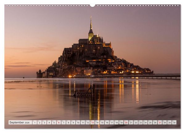 Produktbild: Wilde Bretagne (Wandkalender 2026 DIN A2 quer), CALVENDO Monatskalender