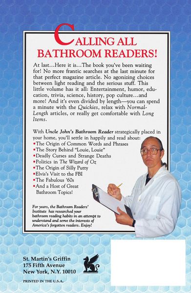 Produktbild: Uncle John's Bathroom Reader