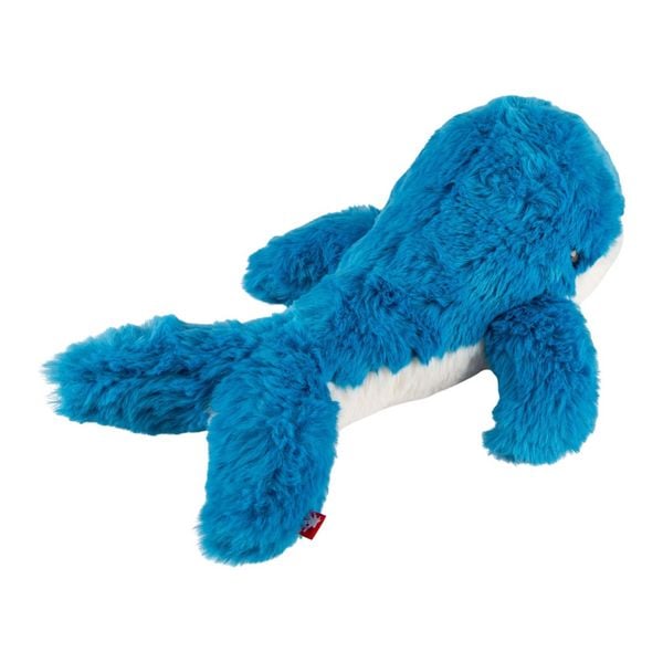 Produktbild: Sigikid 43591 - Kuscheltier Wal blau/wei&szlig;, 42 cm, Flauscherie