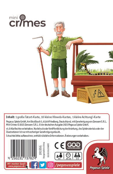 Produktbild: MiniCrimes - Kaltbl&uuml;tig ermordet