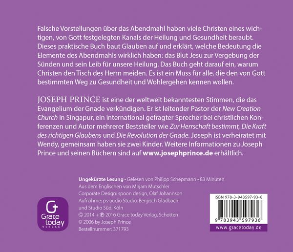 Produktbild: Gesund und heil durch das Abendmahl