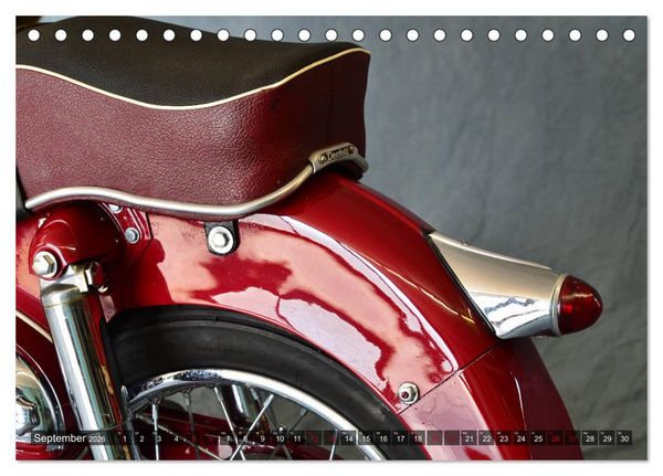 Produktbild: Puch 250 SGS Motorrad - Oldie aus &Ouml;sterreich (Tischkalender 2026 DIN A5 quer), CALVENDO Monatskalender