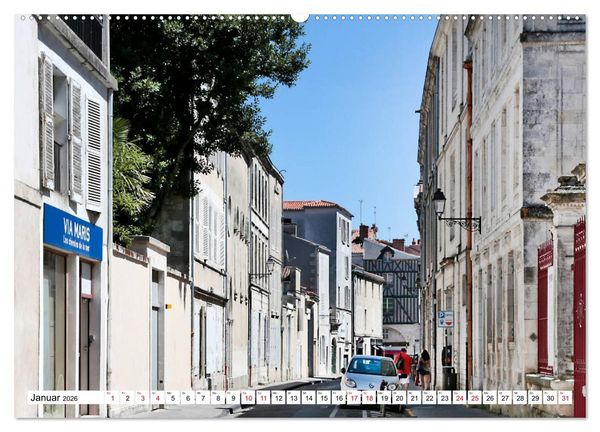 Produktbild: Ein Sommer in La Rochelle vom Frankfurter Taxifahrer Petrus Bodenstaff (Wandkalender 2026 DIN A2 quer), CALVENDO Monatskalender