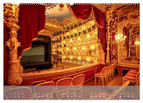 Produktbild: Teatro La Fenice (Wandkalender 2026 DIN A2 quer), CALVENDO Monatskalender