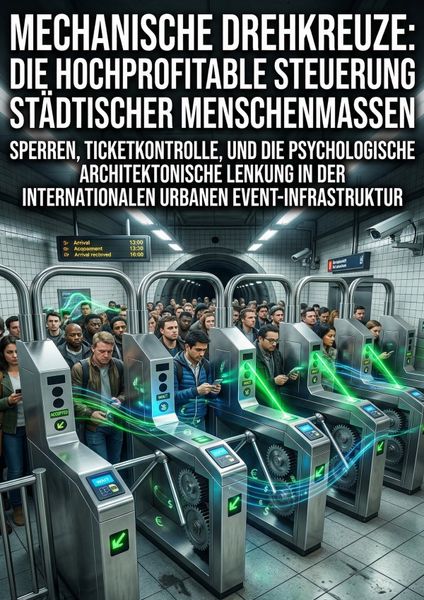 Produktbild: Mechanische Drehkreuze: Die hochprofitable Steuerung st&auml;dtischer Menschenmassen