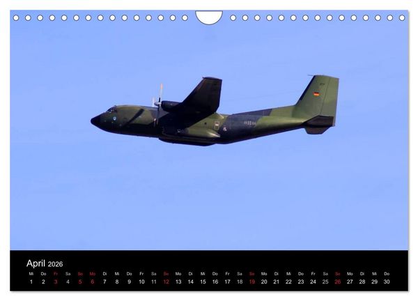 Produktbild: Milit&auml;r - Flugzeuge (Wandkalender 2026 DIN A4 quer), CALVENDO Monatskalender