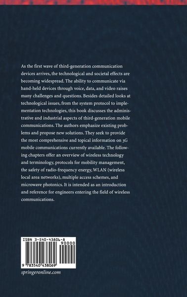 Produktbild: Third Generation Communication Systems