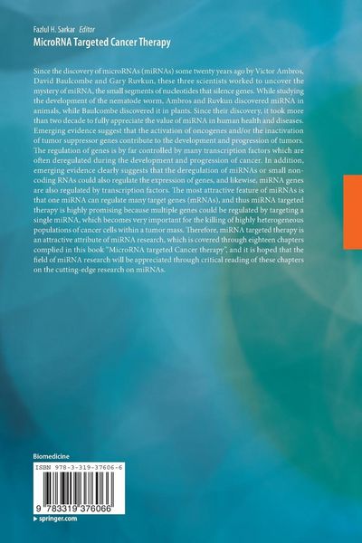 Produktbild: MicroRNA Targeted Cancer Therapy