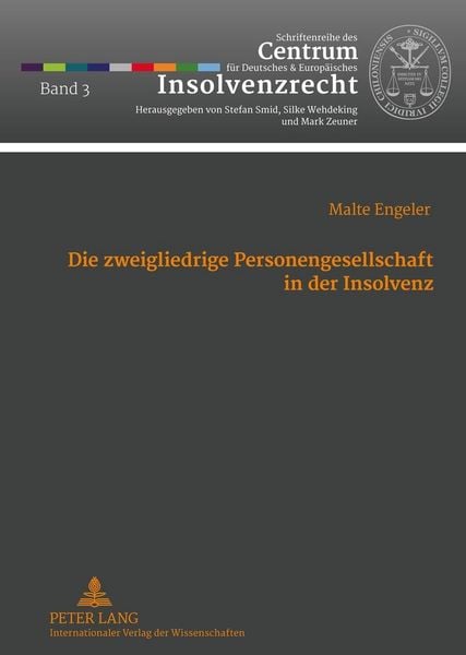 Produktbild: Die zweigliedrige Personengesellschaft in der Insolvenz