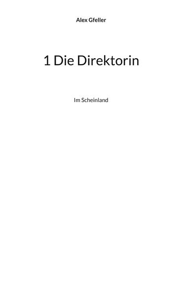 Produktbild: 1 Die Direktorin