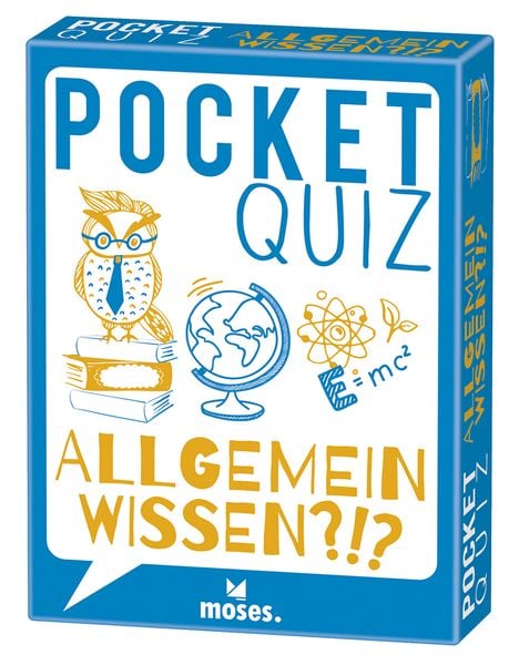 Produktbild: Moses. - Pocket Quiz - Allgemeinwissen