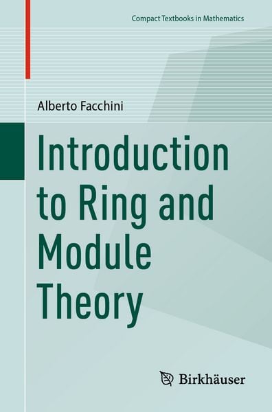 Produktbild: Introduction to Ring and Module Theory