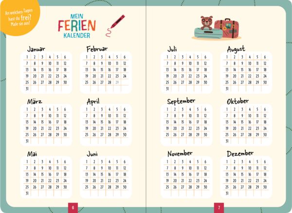Produktbild: Meine kunterbunte Ferienzeit
