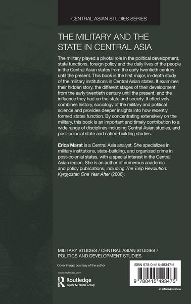 Produktbild: The Military and the State in Central Asia