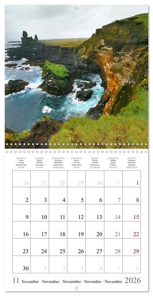 Produktbild: Iceland, Road Trip (Wall Calendar 2026 12 &times; 12 Inch) CALVENDO 12 Month Wall Calendar