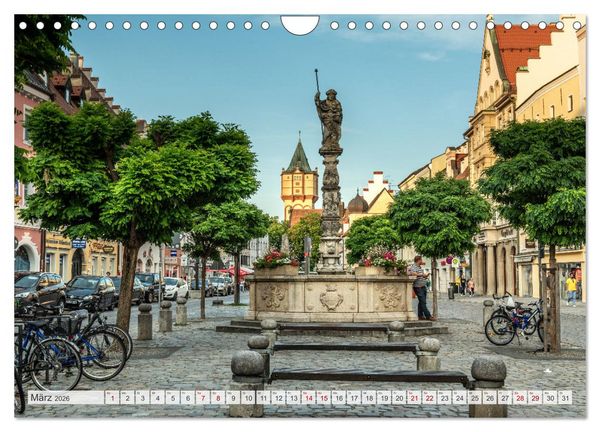 Produktbild: Straubing, eine Stadt zwischen Tradition und Moderne (Wandkalender 2026 DIN A4 quer), CALVENDO Monatskalender