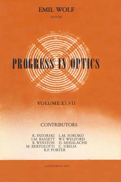 Produktbild: Progress in Optics