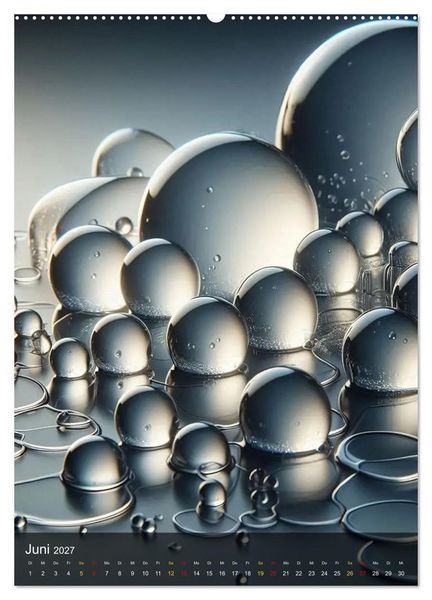 Produktbild: Geometrie der Natur &ndash; Formen, Muster, Strukturen (hochwertiger Premium Wandkalender 2027 DIN A2 hoch), Kunstdruck in Hochglanz